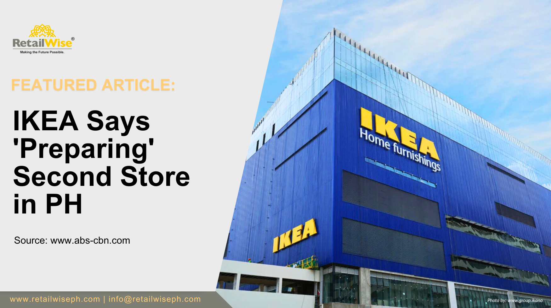 IKEA Says ‘Preparing’ Second Store in PH