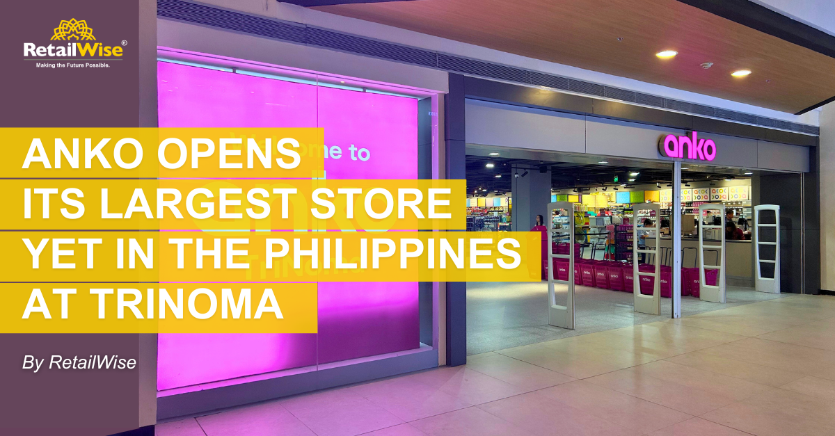 Anko Opens Its Largest Store Yet in the Philippines at Trinoma