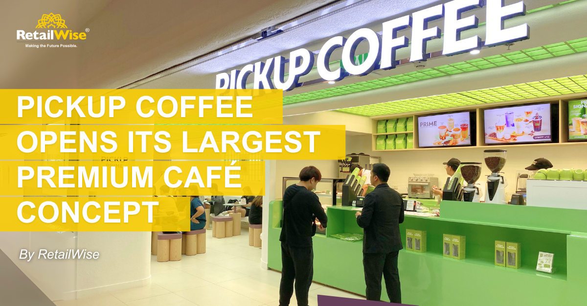 Pickup Coffee Opens Its Largest Premium Café Concept