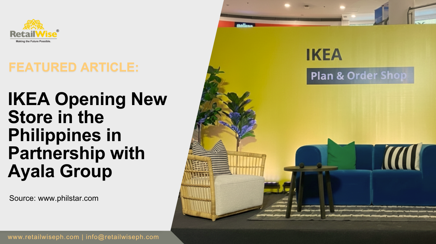 IKEA Opening New Store in the Philippines in Partnership with Ayala Group