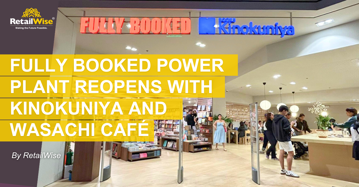 Fully Booked Power Plant Reopens with Kinokuniya and  Wasachi Café