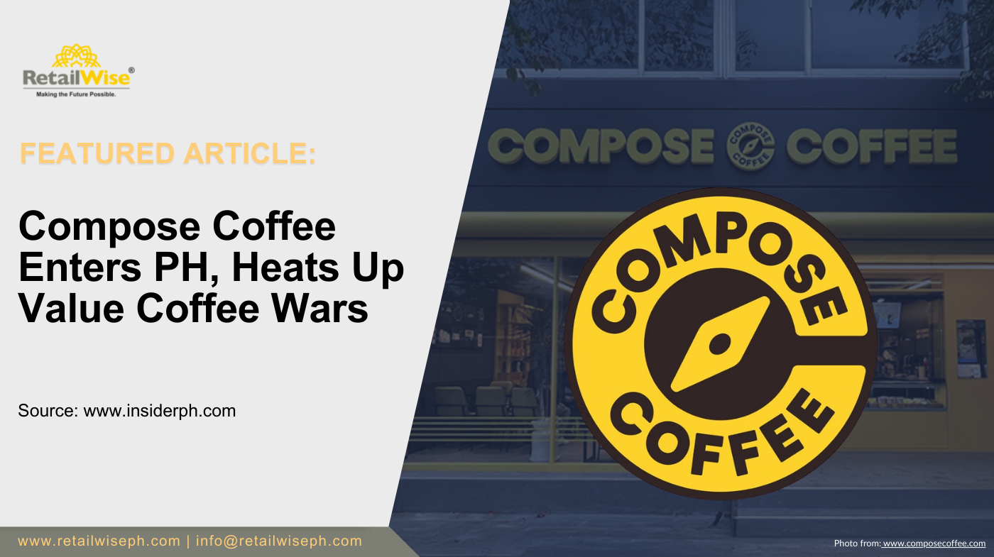 Compose Coffee Enters PH, Heats Up Value Coffee Wars